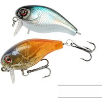 3.8cm 4.6g Fishing Lures Floating Micro Crankbait Wobbler Artificial Hard Bait Jerkbait Fishing Accessories For Bass Trout YG147