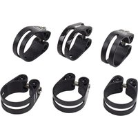 AliExpress NONE Lightweight Full Carbon Bike Seat Clamp Saddle Pipe Clip Carbon Fiber MTB Mountain Bicycle Seatpost Clamp 31.8/34.9mm