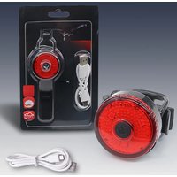 AliExpress Bicycle COB Red Rear Light Bicycle High Visibility Rechargebale Usb Bike Tail Light Round Shape Multifunctional Bike Lamps