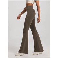 High Waist Flare Leggings Yoga Pants Women Bell-Bottoms Fitness Gym Casual Sports Trousers Pants Lifting Flared Yoga Leggings