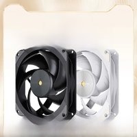 Teucer T20 12025 120mm High-Pressure & High-Airflow Chassis Fan, 4-Pin PWM, 12V, Max 2500 RPM for PC Cooling