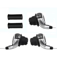 AliExpress Shimano shimano Revoshift SL-RS45 3X7s 3X8s grip Twist Shifter 21S 24s MTB Bicycle Bike Shifting lever Comb with grips RS35
