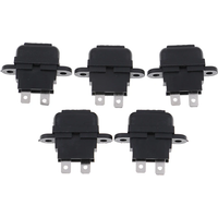 High Quality 5Pcs 2 Pins Car Auto Holder Wire Fuses Holders In-Line Standard Blade Fuse For auto standard blade fuse Holder