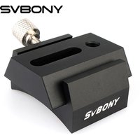 Svbony Fully Metal Bracket Base Shoe + 42mm Dovetail UNC 1/4-20 Mounting for Optical Telescope Guiding Scope