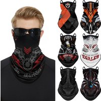 AliExpress NONE Sun Protection Mask Ice Silk Motorcycle Riding Bandana Thin Hanging Ears Balaclava Fishing Face Towel Breathable Neck Cover