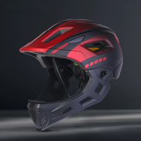 AliExpress Eastinear2023 High Quality Children's Bicycle Helmet Full Face Detachable Outdoor Sports Skateboard Roller Skating Riding Helmet