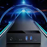 UK Plug 3.5-inch 2.5-inch External Hard Drive Enclosure Multi-Port Hub USB 3.0 to SATA Hard Drive Docking Station 20TB