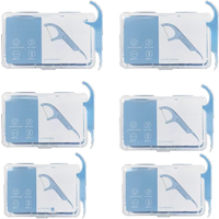 300pcs SOOCAS Professional Dental Flosser Ergonomic Design Food Grade-New/Old Versions Delivered Randomly