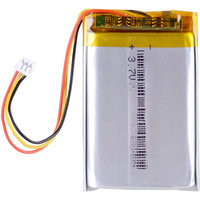 3.7V 1800mAh 803450 Lithium Polymer Rechargeable Battery JST 1.25mm 3pin connector For GPS Corsair Void Pro
