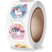 100-500pcs Reward Sticker for Kids Unicorn Animal Cute Pattern Animals cartoon Stickers School Teacher Supplies Child Sticker