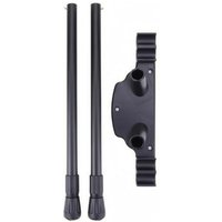 Telescopic Table Legs Black Finish Foldable Table Legs Foldable Furniture Leg Set M5 Screws Home Hardware Space Saving