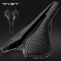 AliExpress Lexon RYET Carbon 3D-printed Bike Saddle Ultralight Bicycle Saddle For Men Women Triathlon Road MTB Mountain Gravel Cycling Saddle