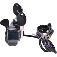 AliExpress Gmarty Bikes Finger Thumb Throttle With Power Switch LCD Display Switch Handlebar Grips