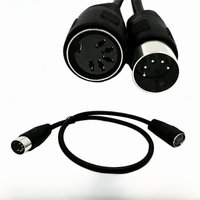 Din 5pin Cable MIDI Extension Cable MIDI 5-Pin DIN Male to Female Audio MIDIAT Adapter Cable for MIDI keyboard 0.5M 1.5M 3M