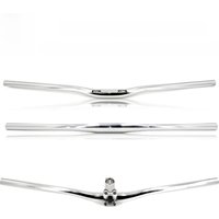 AliExpress NONE UNO Bicycle Steering Wheel Aluminium MTB Road Bike Handlebar Flat Riser Bar 31.8*640 60mm Bicycle Handlebar MTB Part