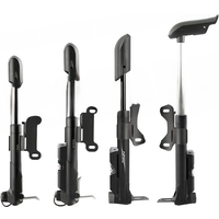 AliExpress GIYO Portable Bicycle Pump with Gauge 120psi Mini Hand Cycling Air Pump Mountain Bike Smart Valve Pump Ball Toy Tire Inflator