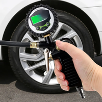 AliExpress LEEPEE Digital LCD Display for Auto Car Bike Motor LED Backlight Vehicle Tester Car EU Tire Air Pressure Inflator Gauge