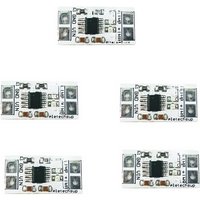 5PCS Mini Mppt Solar Charge Controller 4.2V/3.7V 3.6V/3.2V Charger Module Dc 5V 1A Board for I-Ion/li-Po Lifepo4 Battery