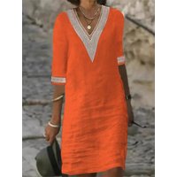 Casual Fashion Clothes Elegant Cotton Linen Dress for Women Summer Dress Women Clothing Vintage Streetwear Ethnic Style Y2k