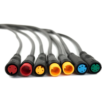 AliExpress TOOPRE 1Pc 20cm Ebike Display Connector 2/3/4/5/6 Pin Cable Waterproof Connector Signal Line E-Bike Replacement Parts