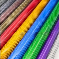AliExpress NONE 3K Colorful Full Carbon Fiber Tube 1000mm In Red Orange Blue Green Silver And Purple For RC Underwater Drones, Bike,Tripods