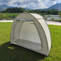 AliExpress pumbba Waterproof Oxford Fabric Storage Tent for 2 Bikes, Outdoor Storage with Window Design, Bicycle Tents, Bike Cover, 6.6FT