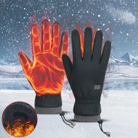 AliExpress RNO Rich Name Ocean Men's Black Windproof Ski Gloves, Warm Snowboard Gloves, Men's Bicycle, Motorcycle Riding, Winter