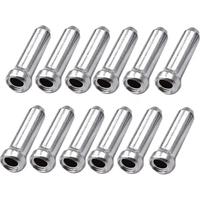 AliExpress NONE 100pcs Bicycle Brake Shifter Cable Tips Aluminum Brake Line Derailleur Shift Inner Wire End Caps Tips Crimps MTB Bike Accessorie
