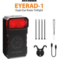 AliExpress BSCOBBER EyeRad-1 Bicycle Radar Tail Light Smart Taillight Bike ANT+/BLE Wireless Waterproof LED Cycling Rechargeable Lamp