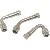 AliExpress AMY CAR NEW FORCE Inflation Tube 45/90/135 °Angle Brass Air Tyre Valve Stem with Extension Adapter for Car Truck Motorcycle Cycling Accessories