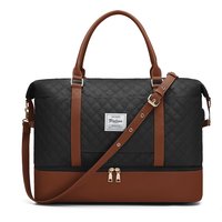 Weekender Bag for Women Large Travel Duffle Carry on Tote Bag with Shoe Compartment for Travel Essentials Overnight Hospital Bag