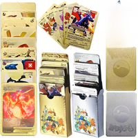 Pokemon Cards Gold Sliver Spanish English French Vmax GX Energy Card Charizard Pikachu Rare Collection Battle Trainer Boys Gift