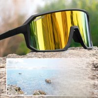AliExpress SCVCN Polarized Cycling Sunglasses Photochromic Outdoor Bicycle Road Mountain Bike Glasses Men and Women Casual Hiking Glasses
