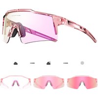 AliExpress kapvoe Kapvoe Red Photochromic Cycling Sunglasses for Men Blue Riding Glasses Mountain Bike New Bicycle Goggles Eyewear Sports