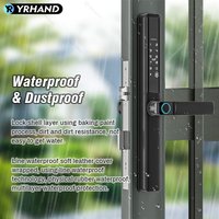 YRHAND Tuya Wifi Schiebe Schloss IP66 wasserdichte chapas inteligentes Intelligente Aluminium Türschloss für Zuhause