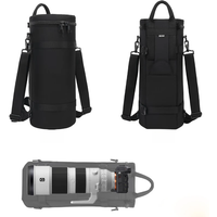 T41 Single Shoulder Crossbody Photography Bag Double Shoulders Camera Bag for Sony Micro Single A7 With 200-600 Telephoto Lens