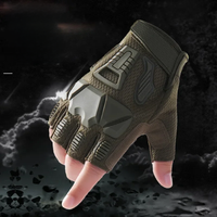 AliExpress NONE Motorcycle riding gloves men's tactical gloves half finger outdoor non-slip protective sports training military Cycling gloves