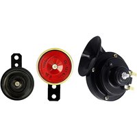 12V 24V 48V 60V Electric Car Scooter eBike Universal Motorcycle Snail Round Super Loud Waterproof Horn Kit 105DB 110DB Speakers