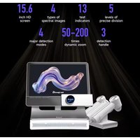 AI Intelligent Scalp Analyzer Machine for Hair Loss Diagnosis 4 Spectrum Trichology Camera System