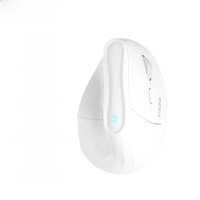 Kysona Vertical Mouse Wireless Bluetooth Ergonomic RGB Rechargeable 4000DPI 6 Mute Buttons for Tablet Laptops Computer PC Mice