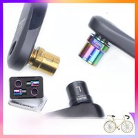 AliExpress NONE RISK 1 Pair 16mm/20mm Bicycle Pedal Axle Extenders Bolts Spacers Titanium Ti Alloy Axle Bolts For MTB Road Bike Colorful Parts