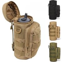 AliExpress NONE Tactical Molle Water Bottle Bag Pouch Holder Outdoor Travel Camping Hiking Cycling Fishing Hunting Water Bottle Kettle Carrier