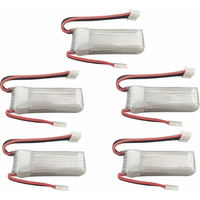 7.4V 300mAh 25C Lipo Battery for XK DHC-2 A600 A700 A800 A430 7.4V Replacement Battery for WLToys F959 RC Airplane RTF
