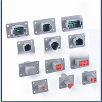 Connector With Fixed Flange Plug DT04-2P-L012 DT04-4P-L012 DT04-6P-L012 DT04-8P-L012 DT04-12P-L012 DT06-2S For Deutsch