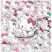 AliExpress keeppley 10/30/50PCS Sanrio Cute CharmmyKitty Stickers Cartoon Waterproof Graffiti DIY Stationery Diary Notebooks Car Bike Laptop Guitar