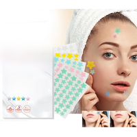 200pcs Star Shape Pimple Patches Colorful Hydrocolloid Pimple Healing Sticker Cute Strong Absorption Zit Patches Face Care