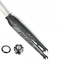 AliExpress NANLIO NanLio MTB Hard Fork Bicycle Suspension Aluminum alloy 26/27.5/29inch Universal Mountain Bike Fork Straight Cone 28.6mm A-pillar