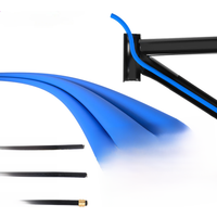 AliExpress NONE 1.6M/lot Bike Frame Internal Housing Damper 6mm Foam Sleeve Bicycle Cable Dampener MTB Road Bike Shift/Brake/Hydraulic Tube