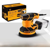DEKO 320W Speed 14000rpm Carpenter Strong Dust Collection Polisher Random Orbit Sander Wood Grinder DIY Electric Home