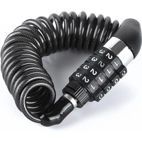 AliExpress NONE Bicycle Lock Steel Wire Chain Lock Mountain Bike Motorcycle Anti-theft Code Steel Wire Rope Lock Luggage Lock Helmet Lock